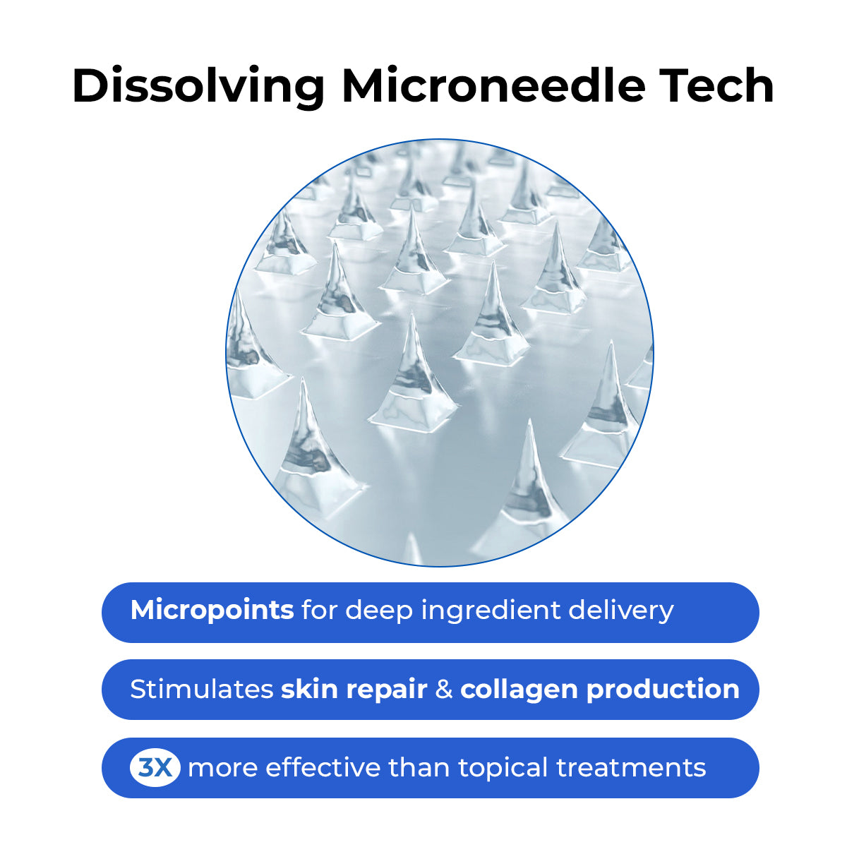 Dark Spot Lightening Microneedle Patch | Gallic Acid, Niacinamide | Results in 6 hrs | Self Dissolving | 4 Patches
