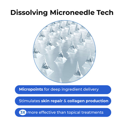 Dark Spot Lightening Microneedle Patch | Gallic Acid, Niacinamide | Results in 6 hrs | Self Dissolving | 4 Patches