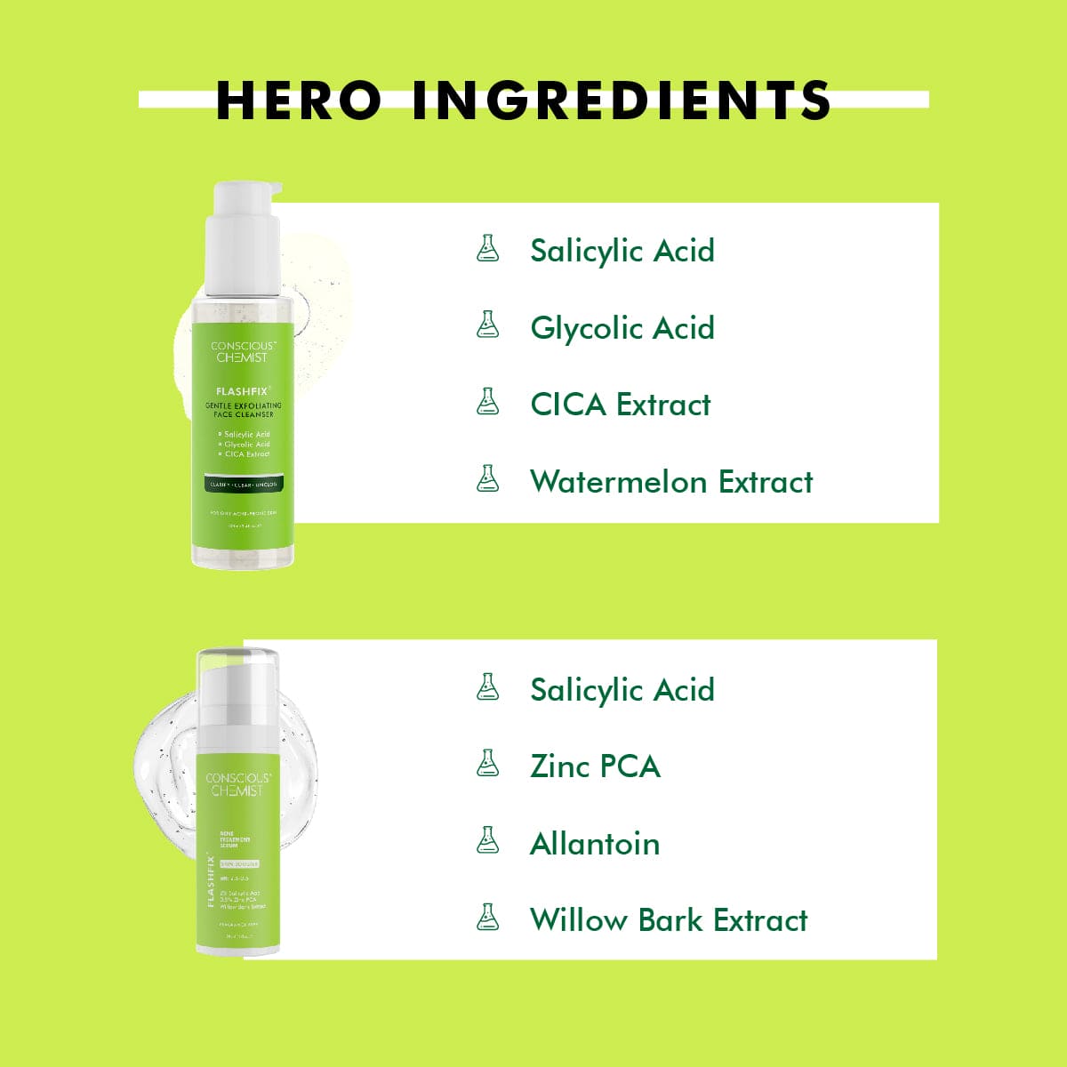 Anti Acne Routine with Salicylic Acid