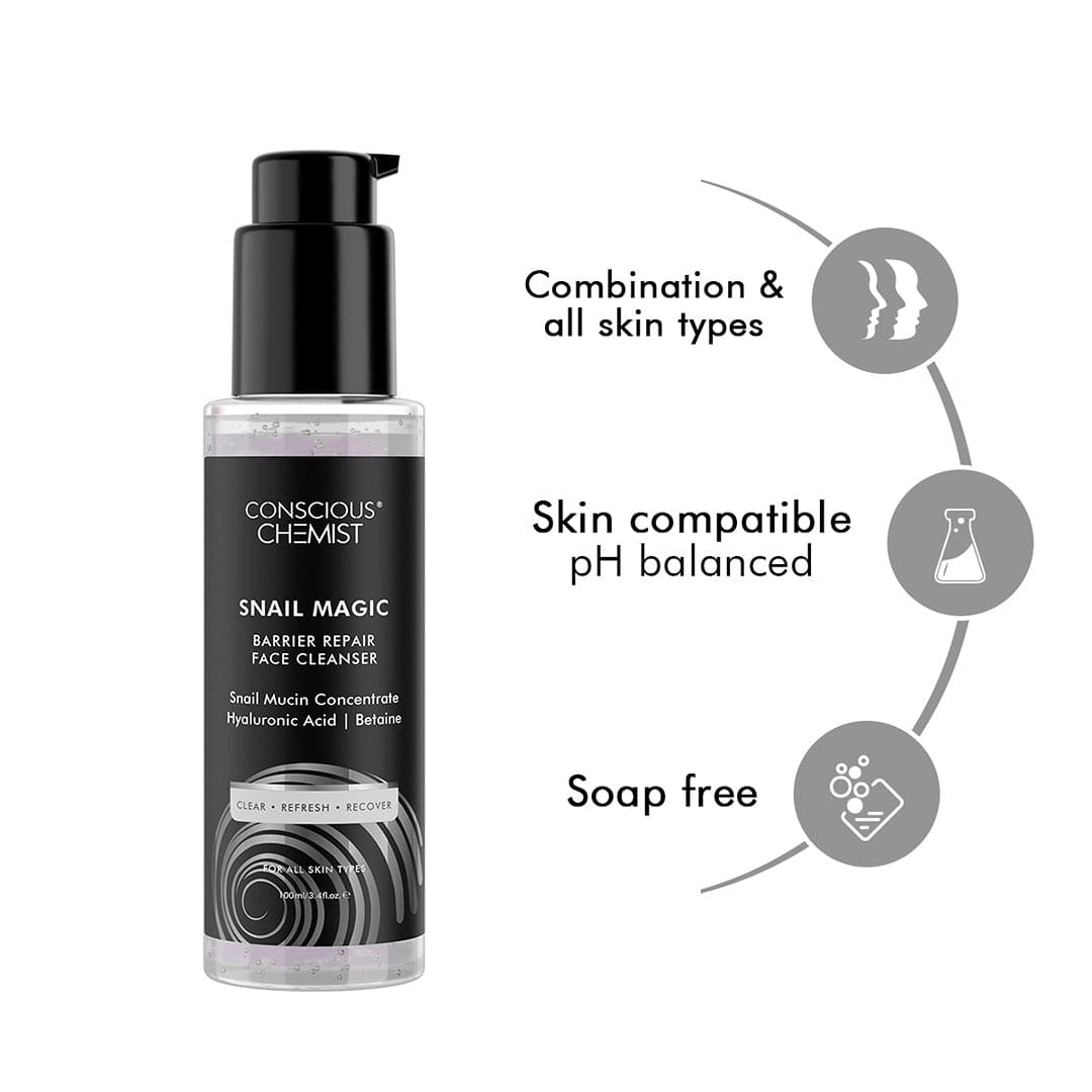 Snail Mucin Cleanser | Hydration & Barrier Repair | 100 ml