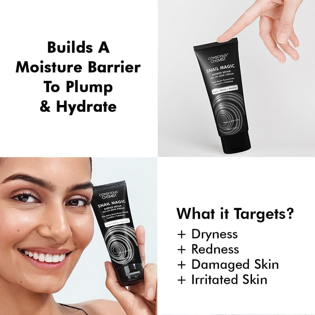 Snail Mucin Moisturiser | Multi Active Moisturiser For Skin renewal and repair | 50 gm